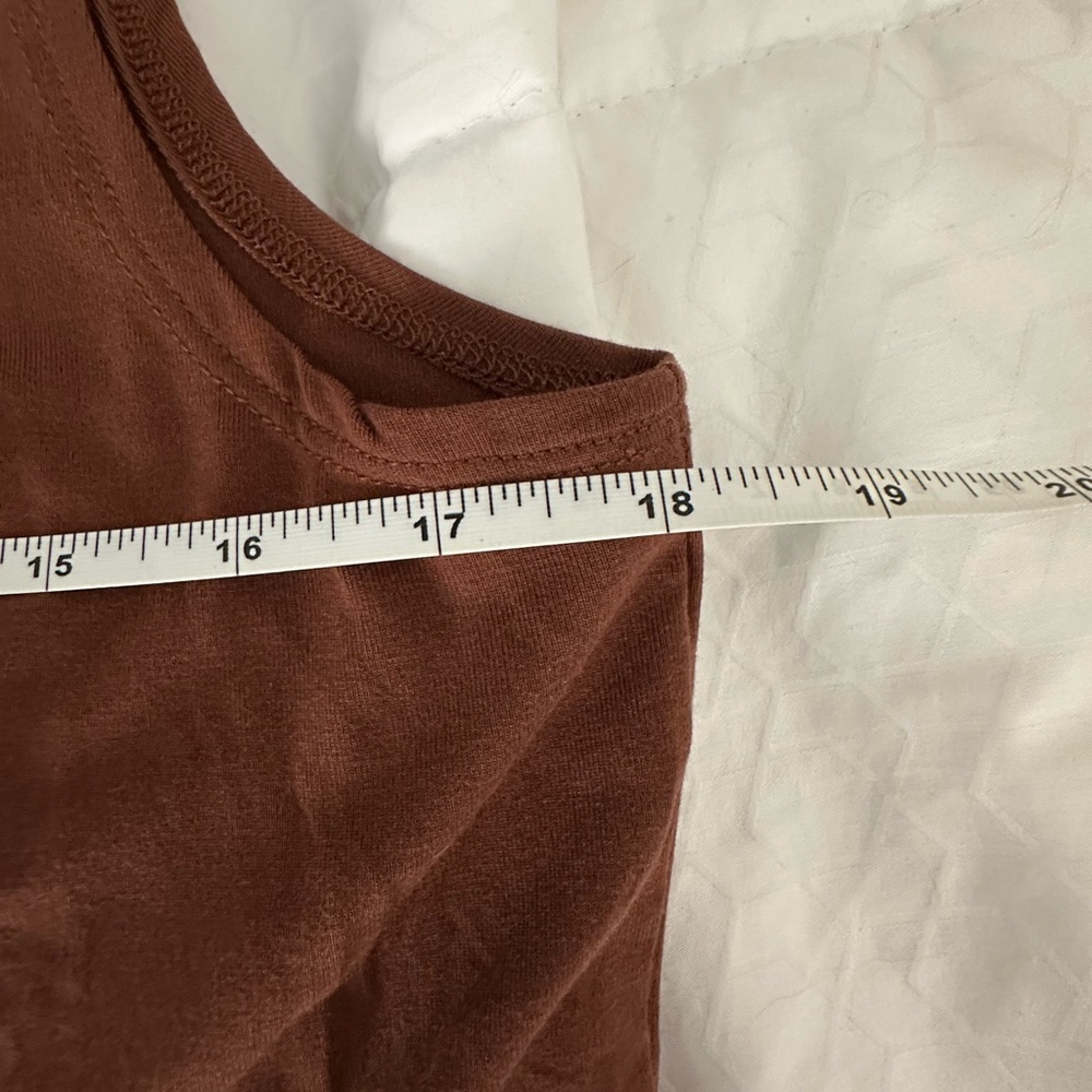 Quince Chocolate Brown Midi Dress - Picture 6 of 6
